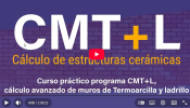 CMT + L – CÁLCULO DE ESTRUCTURAS CERÁMICAS – CURSO Y SOFTWARE GRATUITO